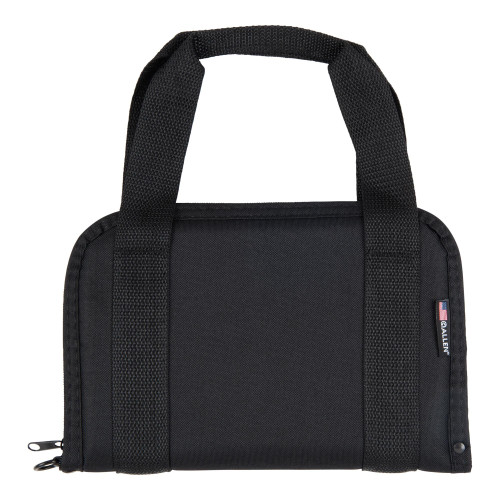 Allen Company 3640 Soft Gun Case, Durable Handgun Carrier with Padded Protection, Made in the USA, black gun bag with straps and zipper