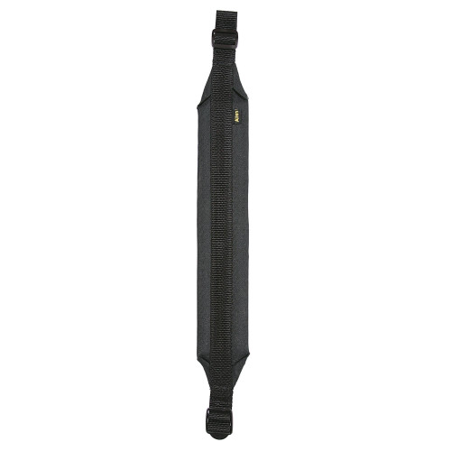 Allen Company 85 Nylon Sling, a black premium hunting sling for comfort and durability, featuring adjustable straps for easy customization.
