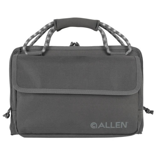 Allen Company 914-14 Double Handgun Attache Case, premium protection and storage for oversized firearms, with sturdy handles and secure zippered closure.