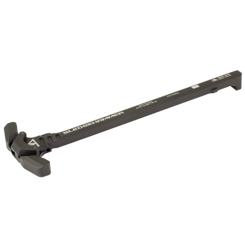 Breek Arms BRK6010 Sledgehammer Charging Handle for AR-10 & LR-308, durable 7075-T6 aluminum, ambidextrous release, and suppressor compatible, shown in black color.