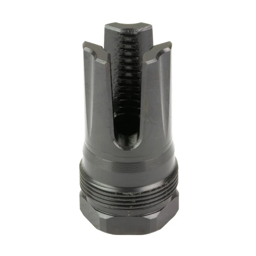 Breek Arms BRK4415 Compact 3-Prong Suppressor, precision muzzle control device designed for 223/5.56 firearms, featuring a durable metal construction and three-prong attachment system.