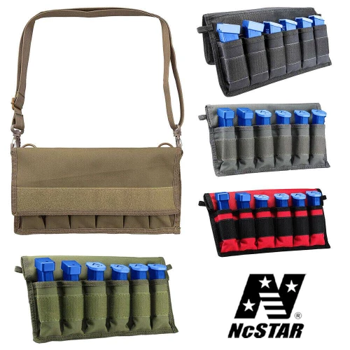 NcStar CVMCS3019 NcStar CVMCS3019 Holds 6 9mm or .40 S&W Double Stack Pistol Magazines CVMCS3019