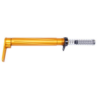 Guntec Usa Guntec USA AIRLITE-STK-ORANGE 223/5.56 Rifle Airlite Series Minimalist Stock (Anodized Orange) - $86.80 at ABCSportZ
