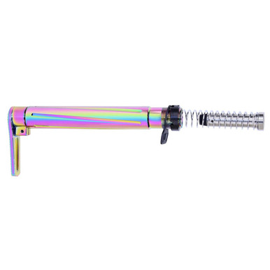 Guntec Usa Guntec USA AIRLITE-STK-RPVD 223/5.56 Rifle Airlite Series Minimalist Stock (Rainbow PVD Coated) - $151.05 at ABCSportZ