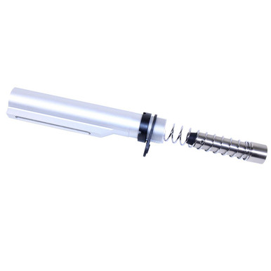 Guntec Usa Guntec USA MILTUBESET-9-CLEAR AR 9mm Cal MIL-SPEC Buffer Tube Set (Anodized Clear) - $49.00 at ABCSportZ