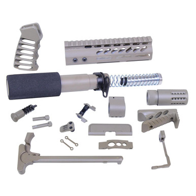 Guntec Usa Guntec USA ULT-PK-FDE AR-15 Ultimate Pistol Kit (Flat Dark Earth) - $462.44 at ABCSportZ