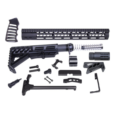 Guntec Usa Guntec USA ULT-RK-BLACK 223/5.56 Rifle Ultimate Rifle Kit (Anodized Black) - $498.75 at ABCSportZ