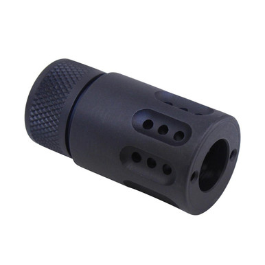 Guntec Usa Guntec USA 1326-MB-P-MINI-308 AR .308 Cal Mini Slip Over Barrel Shroud With Multi Port Muzzle Brake (Anodized Black) - $35.00 at ABCSportZ