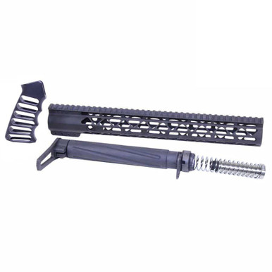 Guntec Usa Guntec USA AIRLOK-SET 223/5.56 Rifle AIR-LOK Series Complete Furniture Set (Anodized Black) - $398.75 at ABCSportZ