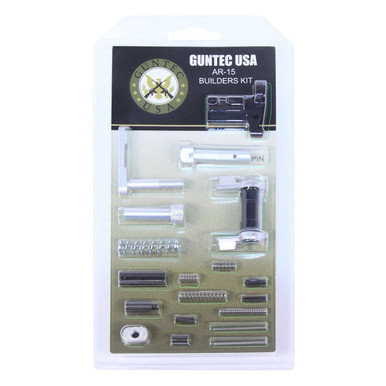 Guntec Usa Guntec USA BUILD-KIT-AMBI-CLEAR 223/5.56 Rifle Builders Kit With Ambi Safety (Anodized Clear) - $87.44 at ABCSportZ