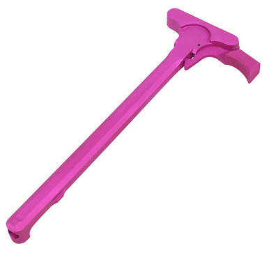 Guntec USA CHARGE-G5-PINK 223/5.56 Rifle Charging Handle With Gen 5 Latch (Anodized Pink)
