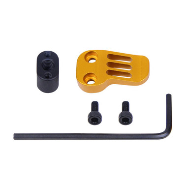 Guntec USA EXT-MC-ORANGE 223/5.56 Rifle / AR .308 Extended Mag Catch Paddle Release (Anodized Orange)