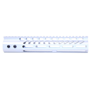 Guntec USA GT-10MLK-R 10" Ultra Lightweight Thin M-LOK System Free Floating Handguard With Monolithic Top Rail (Unfinished)