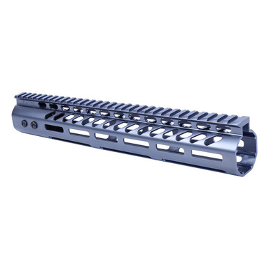 Guntec Usa Guntec USA GT-12MLK-308-GREY 12" Ultra Lightweight Thin M-LOK System Free Floating Handguard With Monolithic Top Rail (.308 Cal) (Anodized Grey) - $96.77 at ABCSportZ
