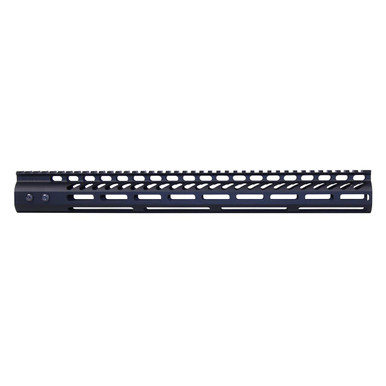 Guntec Usa Guntec USA GT-16.5MLK 16.5" Ultra Lightweight Thin M-LOK System Free Floating Handguard With Monolithic Top Rail (Anodized Black) - $29.95 at ABCSportZ