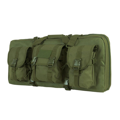 NcSTAR CVCPD2962G 28" Deluxe Double Carbine Case (28"L X 13"H)