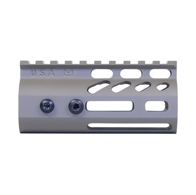 Guntec Usa Guntec USA GT-4MLK-FDE 4 Ultra Lightweight Thin M-LOK Free Floating Handguard With Monolithic Top Rail (Flat Dark Earth) - $66.53 at ABCSportZ
