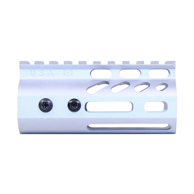 Guntec Usa Guntec USA GT-4MLK-R 4" Ultra Lightweight Thin M-LOK Free Floating Handguard With Monolithic Top Rail (Unfinished) - $54.92 at ABCSportZ