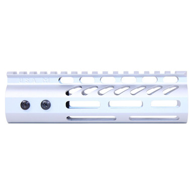 Guntec Usa Guntec USA GT-675MLK-CLEAR 6.75" ULtra Lightweight Thin M-LOK Free Floating Handguard With Monolithic Top Rail (Anodized Clear) - $58.97 at ABCSportZ