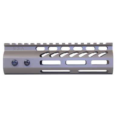 Guntec Usa Guntec USA GT-675MLK-FDE 6.75" ULtra Lightweight Thin M-LOK Free Floating Handguard With Monolithic Top Rail (Flat Dark Earth) - $65.72 at ABCSportZ