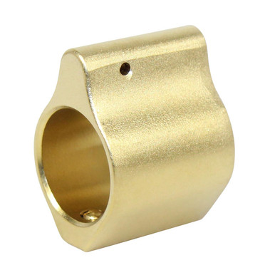 Guntec Usa Guntec USA GT750SS-TIN 223/5.56 Rifle Steel Low Profile Gas Block (Tin Coated) - $34.94 at ABCSportZ