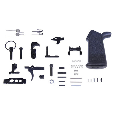 Guntec Usa Guntec USA LPK-DELUXE 223/5.56 Rifle Enhanced Lower Parts Kit With Ergonomic Neoprene Pistol Grip - $89.60 at ABCSportZ