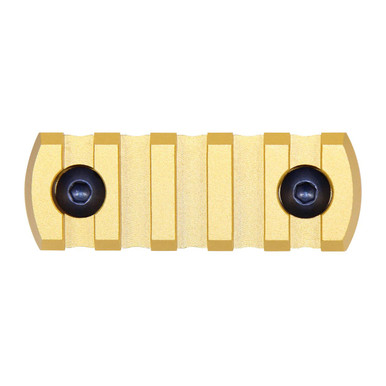 Guntec Usa Guntec USA MLK-RAIL-225-GOLD 2.25" Removable M-LOK Accessory Rail (Anodized Gold) - $19.69 at ABCSportZ