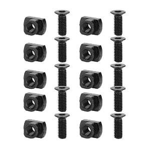 Guntec USA MLK-SCREW-10 AR-15 M-LOK Screw & Nut (10 Pcs Kit)