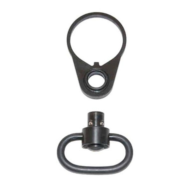 Guntec Usa Guntec USA QD-EGG-SWIVEL 223/5.56 Rifle Endplate For Qd Single Point Sling Adapter With Swivel - $9.95 at ABCSportZ