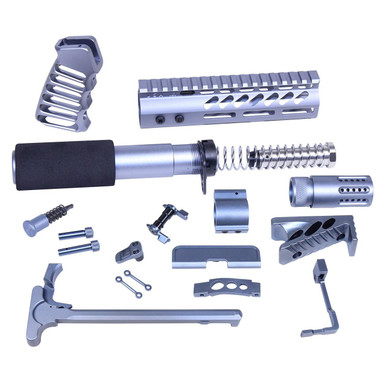 Guntec Usa Guntec USA ULT-PK-GREY 223/5.56 Rifle Ultimate Pistol Kit (Anodized Grey) - $437.44 at ABCSportZ