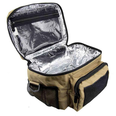 Ncstar Ncstar CVKOLS3022T Small Insulated Cooler Lunch Bag With Molle/Pal Webbing/ Tan - $8.91 at ABCSportZ