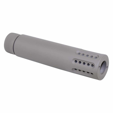 Guntec Usa Guntec USA 1326-MB-P-308-FDE Slip Over Barrel Shroud With Multi Port Muzzle Brake (.308 Cal) (Flat Dark Earth) - $44.80 at ABCSportZ