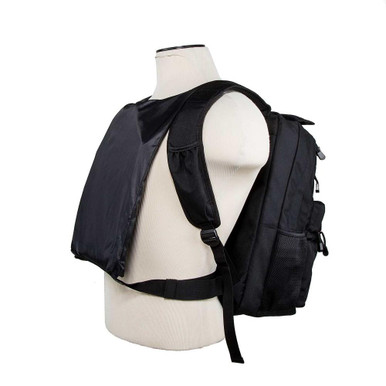 NcSTAR Guardianpack Backpack With 10"X12" Front & Back Level Iiia Ballistic Soft Panels Plates in 3 Colors