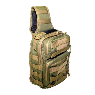 Ncstar NcStar CVSUB3025GT Tactical Sling Chest Pack Shoulder Bag Outdoor Hiking Travel Backpack - $15.95 at ABCSportZ