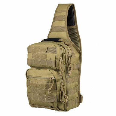 Ncstar NcStar CVSUB3025T Tactical Sling Chest Pack Shoulder Bag Outdoor Hiking Travel Backpack - $15.95 at ABCSportZ