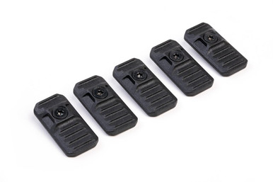 Strike Industries Strike Industries SI-LINK-COVER Rail Cover with LINK system for both M-LOK & KeyMod Handguards in Black (5 pcs) - $15.95 at ABCSportZ