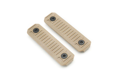 Strike Industries Strike Industries SI-AR-CM-COVER-L-FDE AR Cable Management Rail Covers - Long in FDE (2pc/set) - $16.95 at ABCSportZ