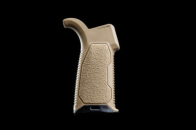 Strike Industries Strike Industries SI-AR-OMPG-15-FDE AR Overmolded Enhanced Pistol Grip (15-Degree) in FDE - $22.95 at ABCSportZ