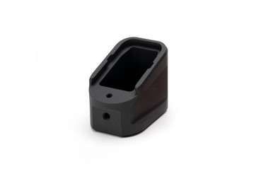 Strike Industries Strike Industries SI-EMP-AL-G17-BK Aluminum Extended Magazine Plate for GLOCK G17 (9mm) / G22 (.40 cal) in Black - $35.95 at ABCSportZ