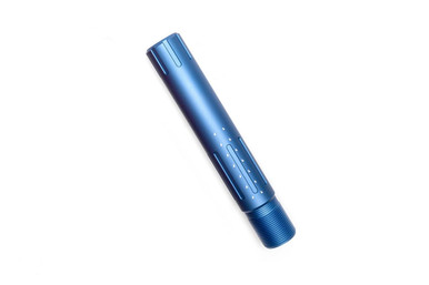 Strike Industries SI-AR-CARPRE-SLICK-BLU Carbine Length Pistol Receiver Extension in Blue