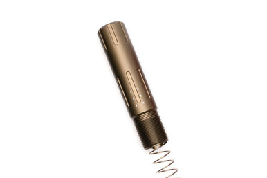 Strike Industries SI-AR-SPRE-SLICK-FDE   AR Short Pistol Receiver Extension Buffer Tube in FDE