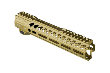 Strike Industries Strike Industries SI-STRIKERAIL-10-FDE  Rail for 223/5.56 Rifle 10" in FDE - $164.95 at ABCSportZ