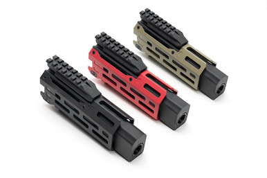 Strike Industries Strike Industries SI-CEVO-HG-6-FDE  6" Handguard for CZ Scorpion EVO Pistol in FDE - $165.95 at ABCSportZ