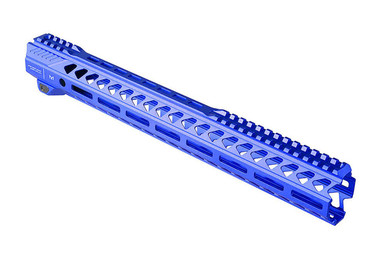 Strike Industries SI-STRIKERAIL-155-BLU  Rail for 223/5.56 Rifle 15.5" in Blue