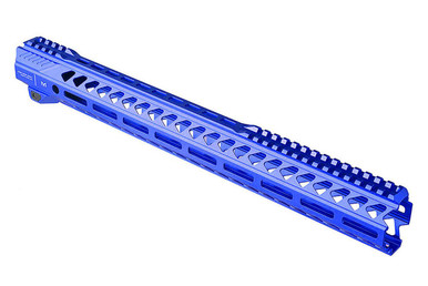 Strike Industries SI-STRIKERAIL-17-BLU  Rail for 223/5.56 Rifle 17" in Blue