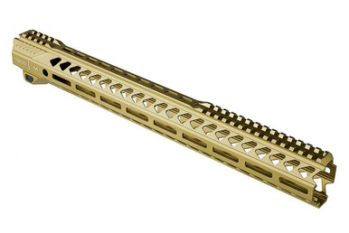 Strike Industries SI-STRIKERAIL-17-FDE  Rail for 223/5.56 Rifle 17" in FDE