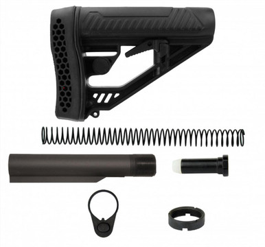 TacFire MADE in USA AR15/LR-308/AR-10 A.C.E. Series Complete Butt Stock Kit