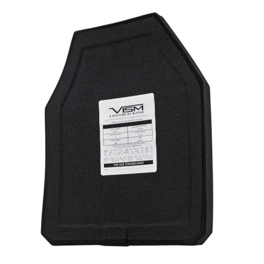 NcSTAR  MULTI-CURVE PE SHOOTERS CUT 10"X12" LEVEL III+ HARD BALLISTIC PLATE