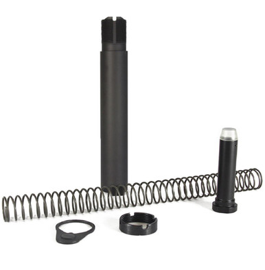Je Machine Tech JE Machine Tech PS-BTPCombo-NF Pistol Buffer Tube Kit Combo - Lightweight 6061 T6 Aluminum, Smooth Spring Action & 3 oz Stabilized Recoil, Durable Castle Nut Included - $28.00 at ABCSportZ