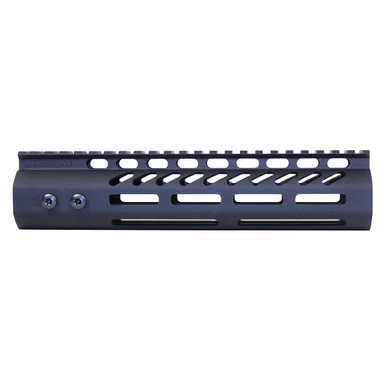 Guntec Usa Guntec USA 9" Ultra Lightweight Thin M-LOK System Free Floating Handguard With Monolithic Top Rail (.308 Cal) (Anodized Black) - $44.95 at ABCSportZ